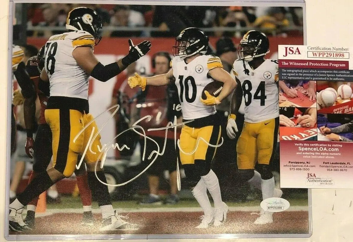 MVP Authentics Ryan Switzer Autographed Signed Pittsburgh Steelers 8X10 Photo Jsa Coa 45 sports jersey framing , jersey framing