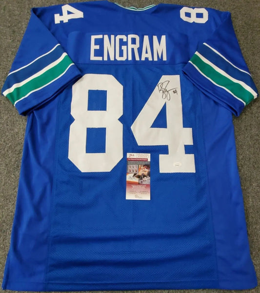 MVP Authentics Seattle Seahawks Bobby Engram Autographed Signed Jersey Jsa  Coa 80.10 sports jersey framing , jersey framing