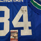 MVP Authentics Seattle Seahawks Bobby Engram Autographed Signed Jersey Jsa  Coa 80.10 sports jersey framing , jersey framing