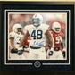 MVP Authentics Shareef Miller Framed Signed Penn State 16X20 Photo Jsa Coa 134.10 sports jersey framing , jersey framing