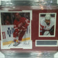 MVP Authentics Framed Signed Detroit Redwings Chris Chelios 8X10 Photo Collage Jsa Soa 81 sports jersey framing , jersey framing