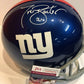 MVP Authentics Tiki Barber Signed Autographed Ny Giants Full Size Replica Helmet Jsa Coa 233.10 sports jersey framing , jersey framing