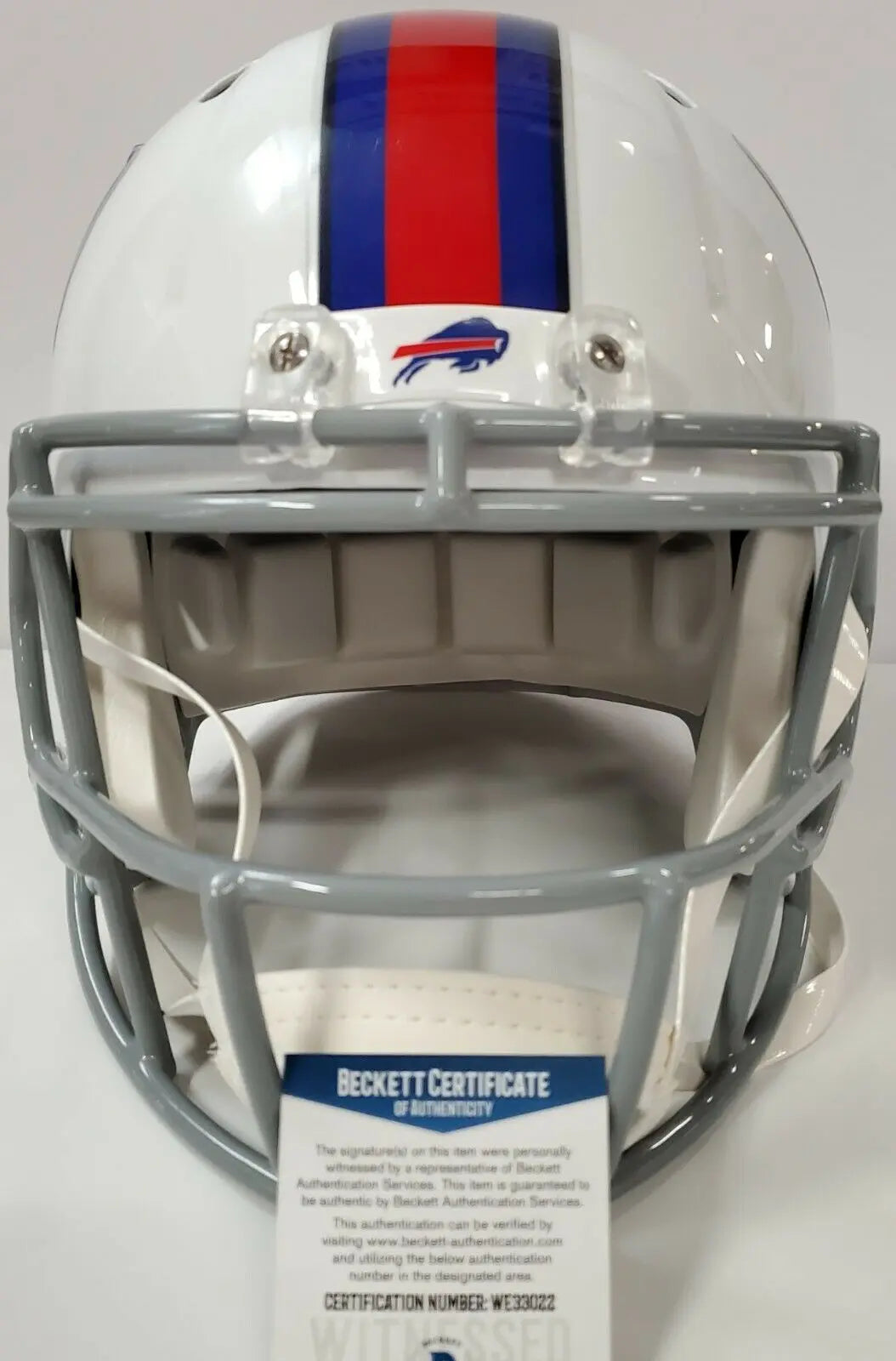 MVP Authentics Tremaine Edmunds Signed Buffalo Bills Full Size Speed Replica Helmet Beckett Coa 296.10 sports jersey framing , jersey framing