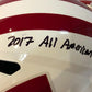 MVP Authentics Troy Fumagalli Signed Inscribed Wisconsin Full Size Speed Rep Helmet Jsa Coa 224.10 sports jersey framing , jersey framing