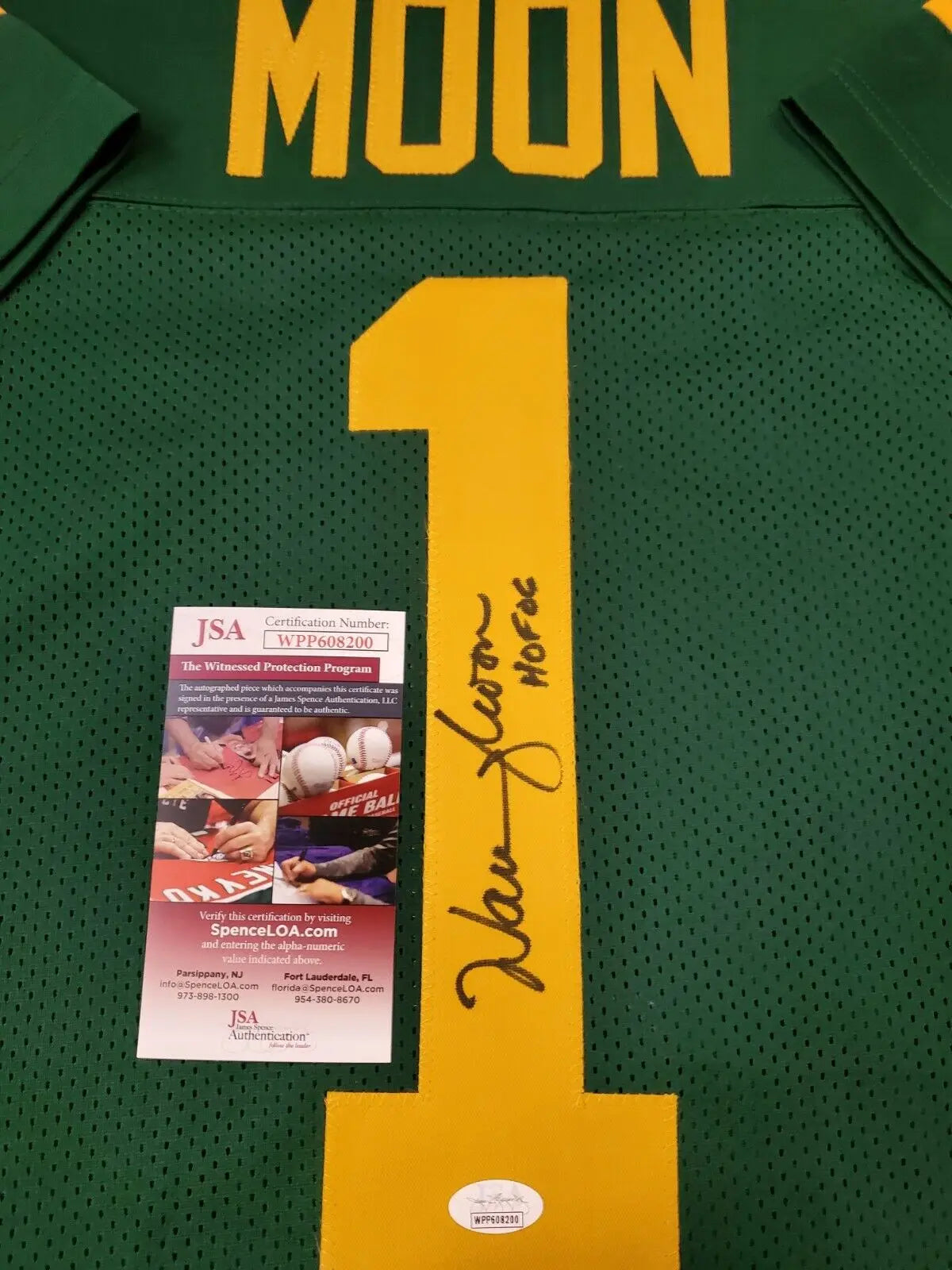 MVP Authentics Warren Moon Autographed Signed Inscribed Edmonton Eskimos Jersey Jsa Coa 134.10 sports jersey framing , jersey framing