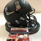 MVP Authentics Warren Sapp Autographed Signed Miami Hurricanes Mini Helmet Jsa Coa 117 sports jersey framing , jersey framing