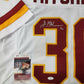 MVP Authentics Washington Football Brian Mitchell Autographed Jersey Jsa Coa 71.10 sports jersey framing , jersey framing