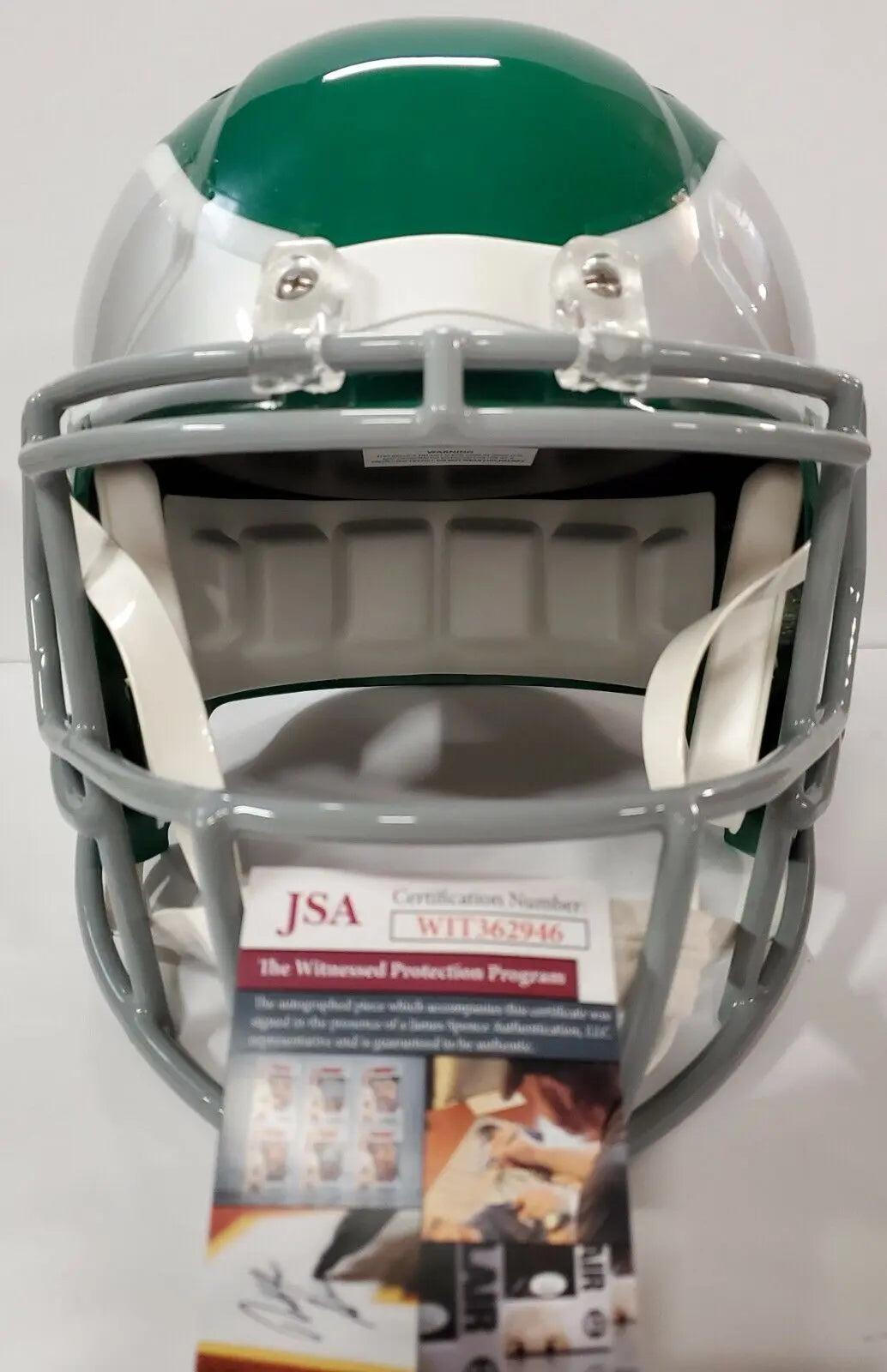 MVP Authentics Wilbert Montgomery Autographed Eagles Full Size Speed Replica Helmet Jsa Coa 251.10 sports jersey framing , jersey framing