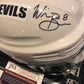 MVP Authentics Will Butcher Autographed Signed New Jersey Devils Mini Helmet Jsa Coa 63 sports jersey framing , jersey framing