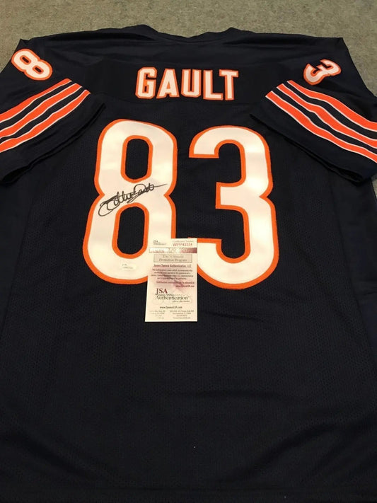 MVP Authentics Willie Gault Autographed Signed Chicago Bears Jersey Jsa  Coa 125.10 sports jersey framing , jersey framing