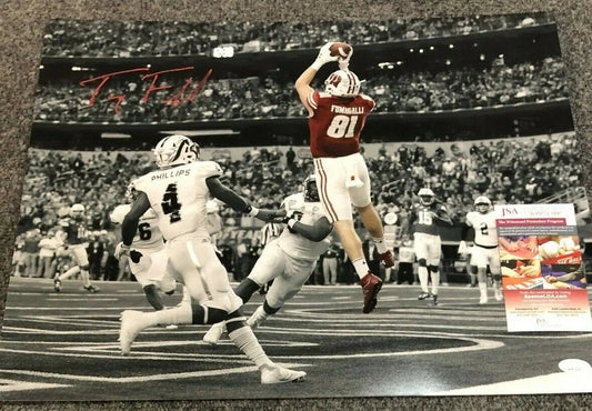 MVP Authentics Wisconsin Badgers Troy Fumagalli Autographed Signed 16X20 Photo Jsa  Coa 71.10 sports jersey framing , jersey framing