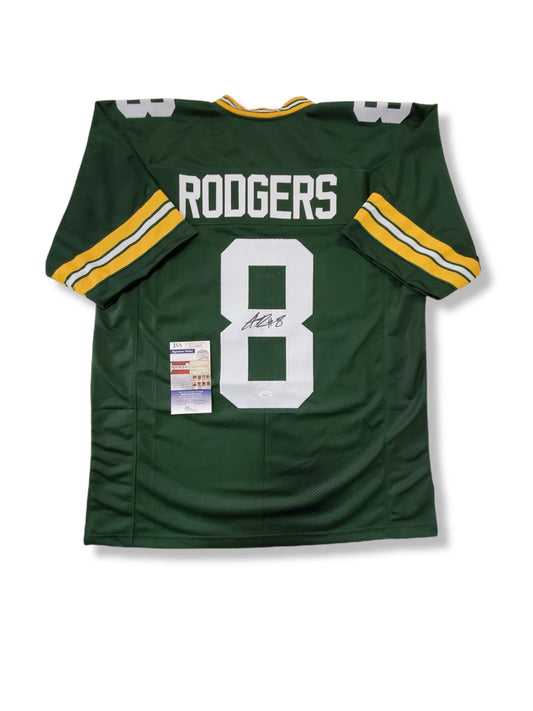 MVP Authentics Green Bay Packers Amari Rodgers Autographed Signed Jersey Jsa Coa 121.50 sports jersey framing , jersey framing