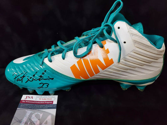 MVP Authentics Miami Dolphins Patrick Surtain Sr Autographed Signed Cleat Jsa Coa 117 sports jersey framing , jersey framing