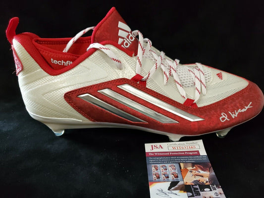 MVP Authentics Isaiah Wright Autographed Signed Cleat Jsa Coa 107.10 sports jersey framing , jersey framing