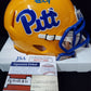 MVP Authentics Pitt Panthers Phil Campbell Iii Autographed Signed Speed Mini Helmet Jsa Coa 45 sports jersey framing , jersey framing