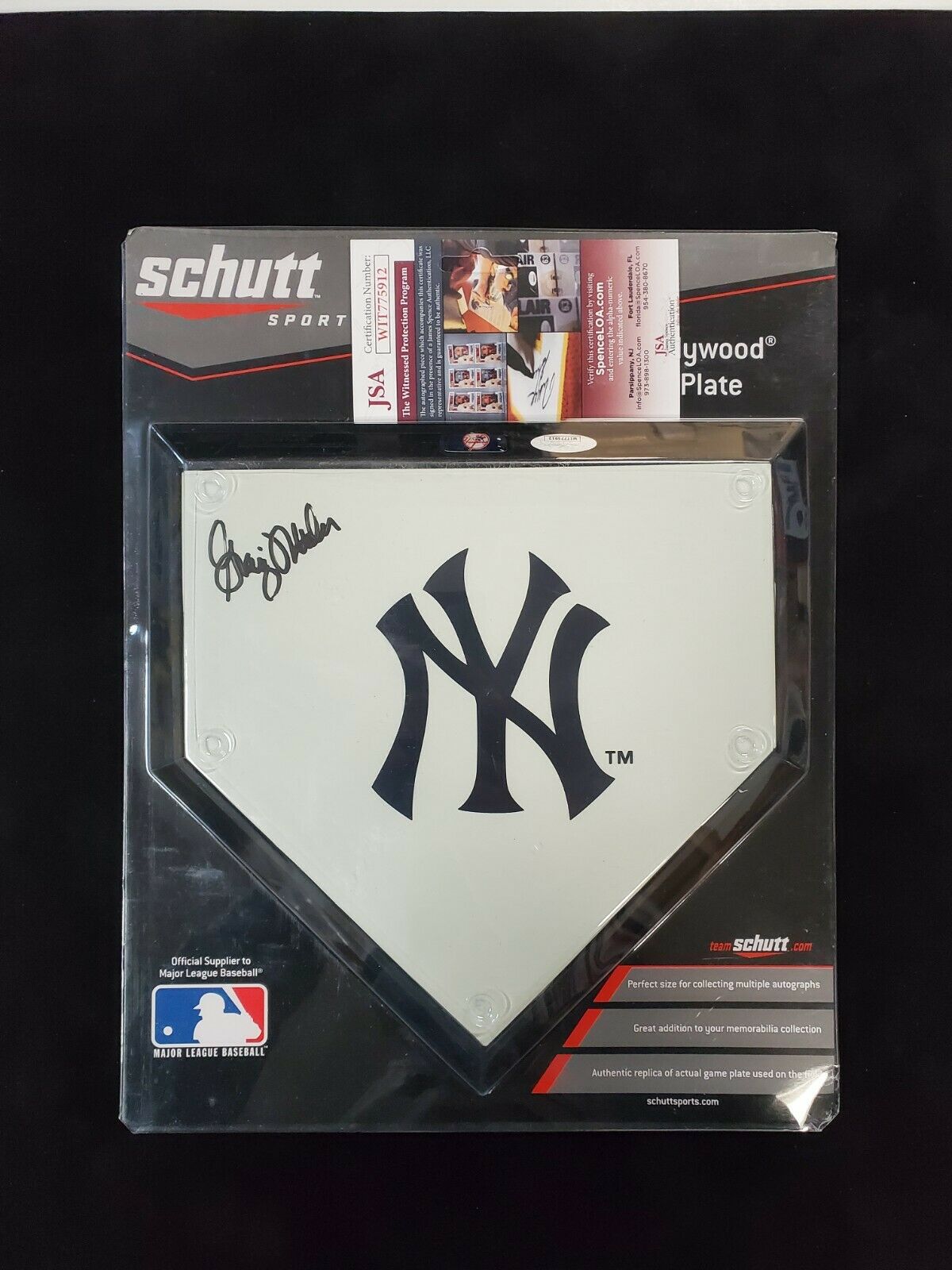 MVP Authentics New York Yankees Graig Nettles Autographed Signed Mini Home Plate Jsa Coa 90 sports jersey framing , jersey framing