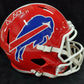 MVP Authentics Buffalo Bills Drew Bledsoe Signed Throwback Full Size Replica Helmet Bas Holo 297 sports jersey framing , jersey framing