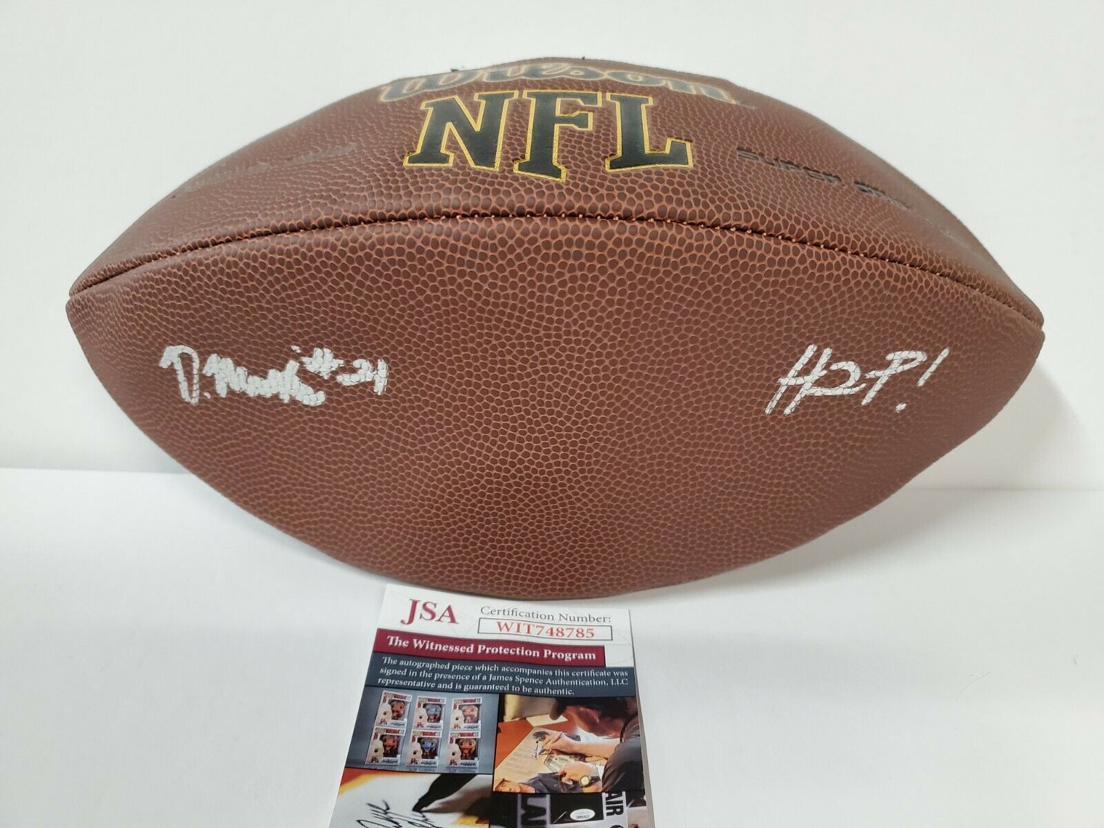 MVP Authentics Pitt Panthers Damarri Mathis Autographed Signed Inscribed H2p! Football Jsa Coa 58.50 sports jersey framing , jersey framing