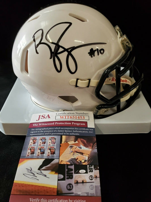 MVP Authentics Penn State Bobby Engram Autographed Signed Speed Mini Helmet Jsa Coa 107.10 sports jersey framing , jersey framing