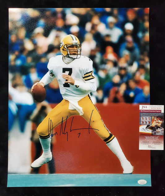MVP Authentics Green Bay Packers Don Majkowski Autographed 16X20 Photo Jsa Coa 89.10 sports jersey framing , jersey framing