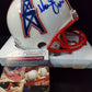 MVP Authentics Warren Moon Autographed Signed Houston Oilers Vsr Mini Helmet Jsa Coa 89.10 sports jersey framing , jersey framing