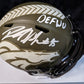 MVP Authentics Denver Broncos Derek Wolfe Signed Inscribe Salute To Service Mini Helmet Jsa Coa 103.50 sports jersey framing , jersey framing