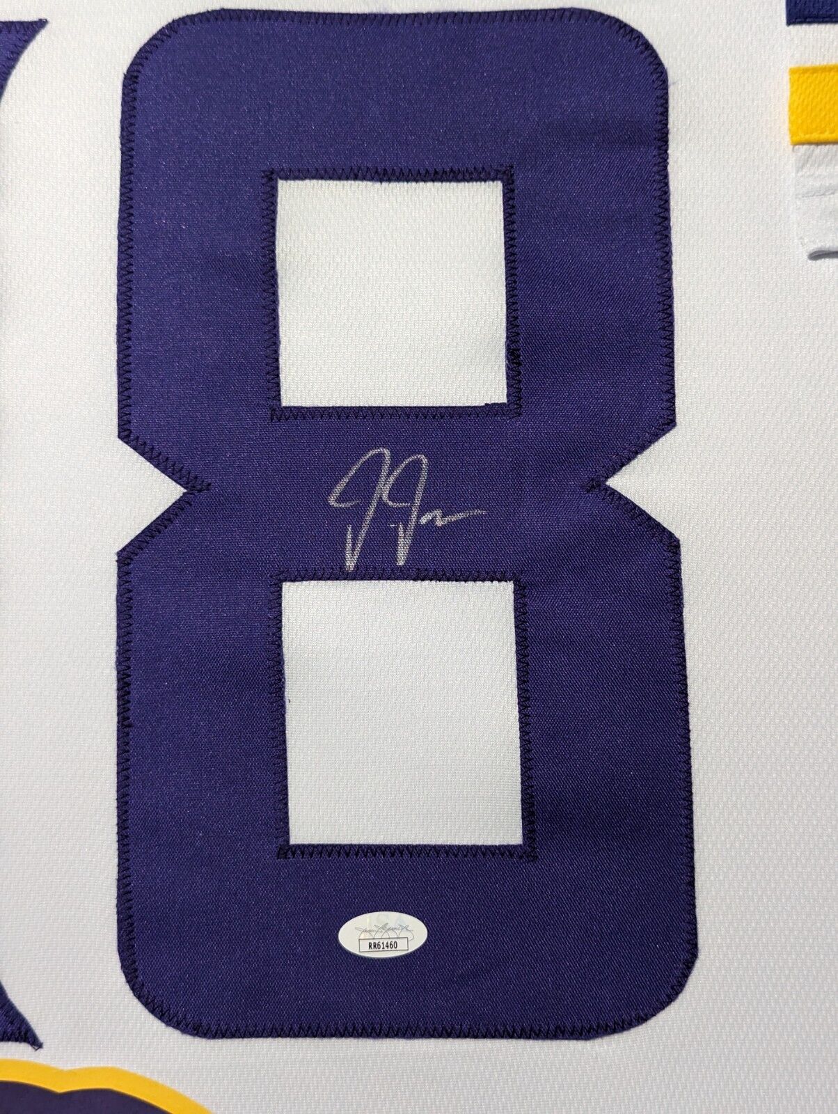 MVP Authentics Framed Minnesota Vikings Justin Jefferson Autographed Signed Jersey Jsa Coa 539.10 sports jersey framing , jersey framing