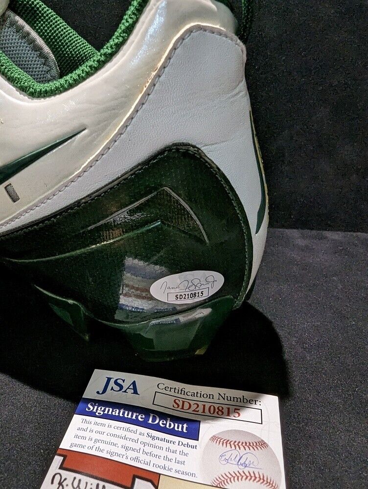 MVP Authentics Philadelphia Eagles Nolan Smith Jr Autographed Signed Cleat Jsa Coa 117 sports jersey framing , jersey framing