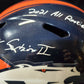 MVP Authentics Denver Broncos Pat Surtain Ii Signed Inscribed Full Size Speed Rep Helmet Jsa 292.50 sports jersey framing , jersey framing