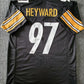 MVP Authentics Pittsburgh Steelers Cameron Heyward Autographed Signed Jersey Beckett Holo 134.10 sports jersey framing , jersey framing