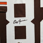 MVP Authentics Framed Cleveland Browns Ozzie Newsome Autographed Signed Stat Jersey Bas Holo 427.50 sports jersey framing , jersey framing