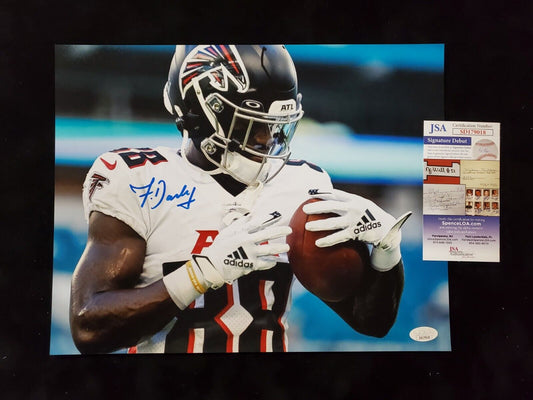 MVP Authentics Atlanta Falcons Frank Darby Autographed Signed 11X14 Photo Jsa Coa 63 sports jersey framing , jersey framing