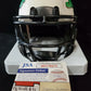 MVP Authentics N.Y. Jets Alijah Vera-Tucker Autographed Signed Lunar Mini Helmet Jsa Coa 134.10 sports jersey framing , jersey framing