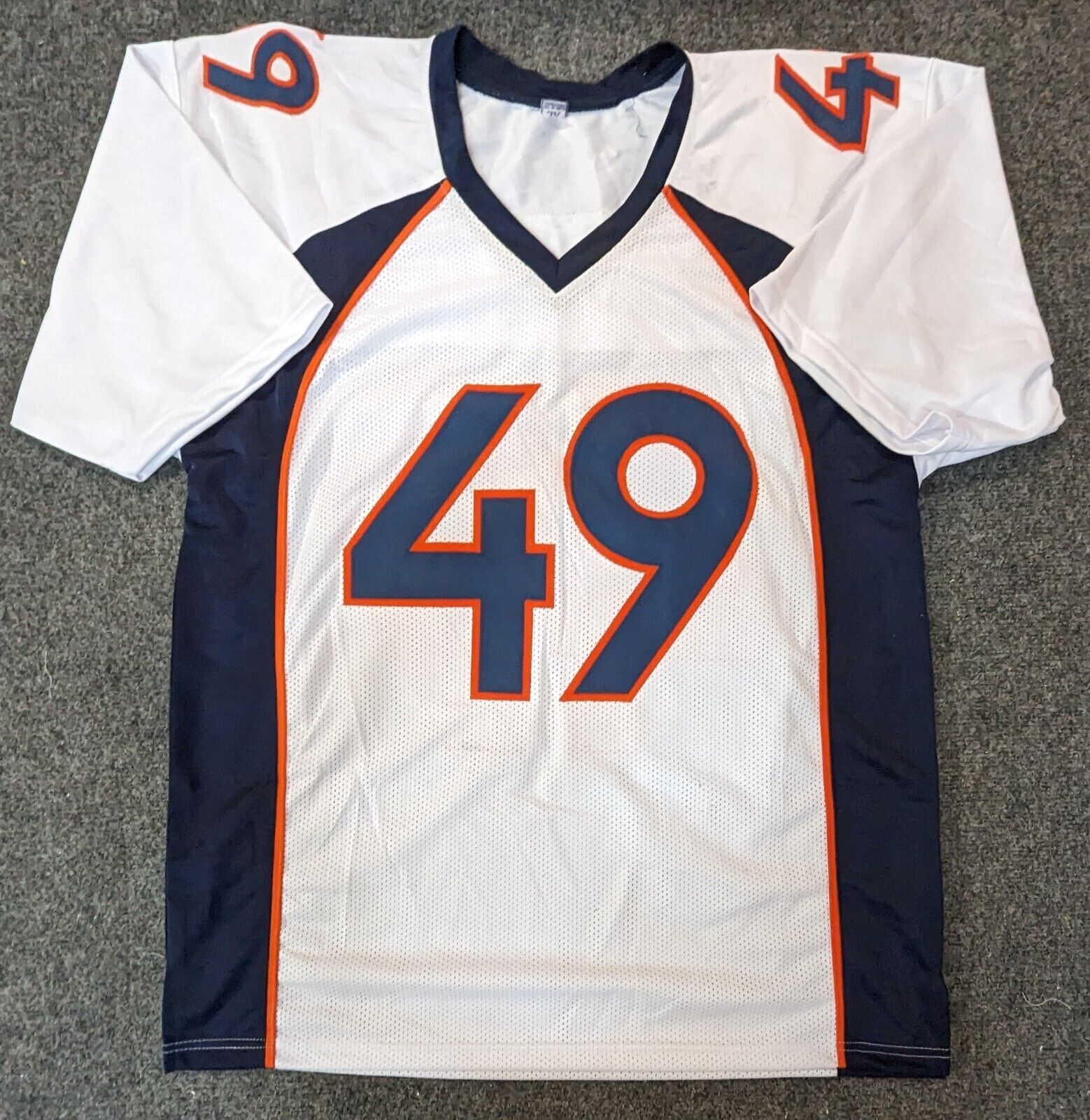 MVP Authentics Denver Broncos Alex Singleton Autographed Signed Jersey Jsa Coa 90 sports jersey framing , jersey framing