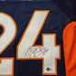 MVP Authentics Denver Broncos Champ Bailey Autographed Signed Jersey Beckett Holo 171 sports jersey framing , jersey framing