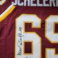 MVP Authentics Washington Football Mark Schelereth Autographed Signed Jersey Beckett Holo 67.50 sports jersey framing , jersey framing