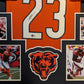 MVP Authentics Framed Chicago Bears Roschon Johnson Autographed Signed Jersey Beckett Holo 495 sports jersey framing , jersey framing