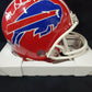 MVP Authentics Buffalo Bills Drew Bledsoe Signed Throwback Mini Helmet Beckett Holo 116.10 sports jersey framing , jersey framing
