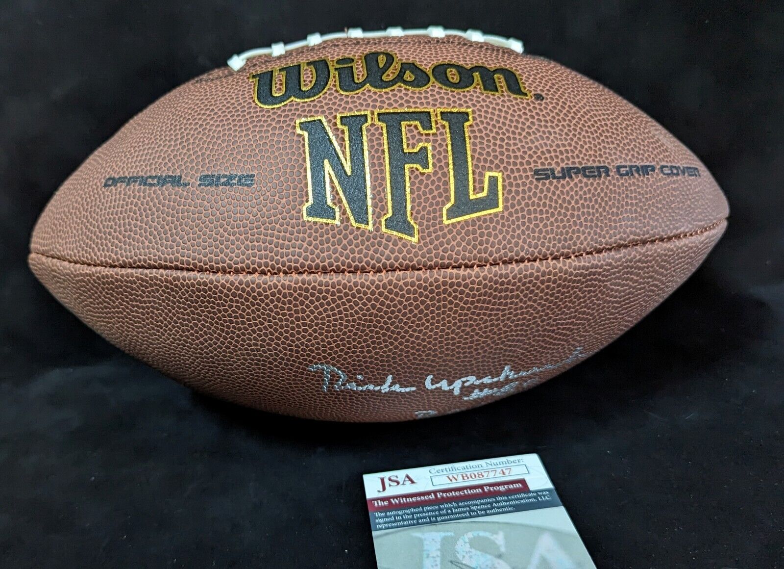 MVP Authentics Denver Broncos Rick Upchurch Autographed Signed Inscribed Nfl Football Jsa Coa 103.50 sports jersey framing , jersey framing