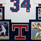 MVP Authentics Framed In Suede Texas Rangers Nolan Ryan Autographed Signed Jersey Jsa Coa 1125 sports jersey framing , jersey framing