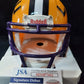 MVP Authentics Lsu Tigers Will Campbell Autographed Speed Mini Helmet Jsa Coa 72 sports jersey framing , jersey framing