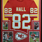 MVP Authentics Framed Kansas City Chiefs Dante Hall Autographed Signed Jersey Jsa Coa 427.50 sports jersey framing , jersey framing