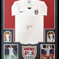 MVP Authentics Framed Alex Morgan Autographed Signed Usa Soccer Jersey Psa Coa 450 sports jersey framing , jersey framing