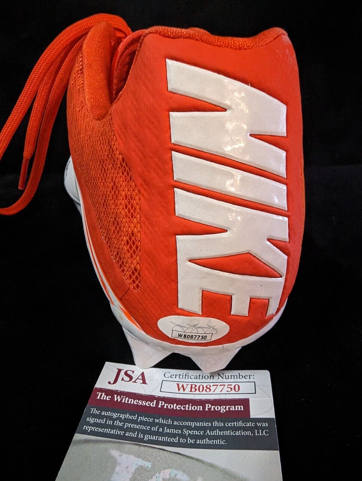 MVP Authentics Denver Broncos Rick Upchurch Autographed Inscribed Cleat Jsa Coa 112.50 sports jersey framing , jersey framing