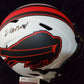 MVP Authentics Buffalo Bills Gregory Rousseau Signed Full Size Lunar Replica Helmet Jsa Coa 315 sports jersey framing , jersey framing