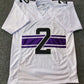 MVP Authentics Northwestern Wildcats Greg Newsome Ii Autographed Signed Jersey Jsa Coa 117 sports jersey framing , jersey framing