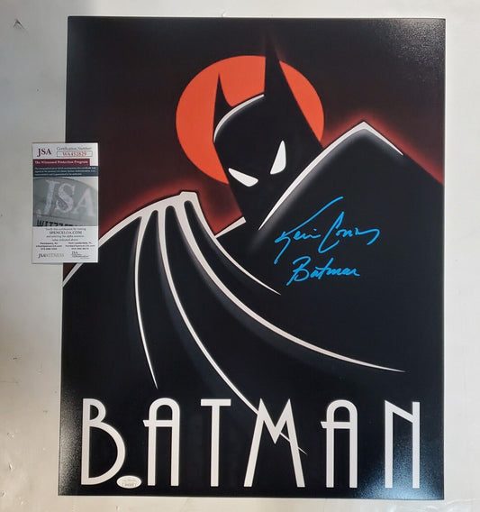 MVP Authentics Kevin Conroy Autographed Signed 16X20 Photo Batman Animated Series Jsa Coa 270 sports jersey framing , jersey framing