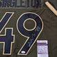 MVP Authentics Denver Broncos Alex Singleton Autographed Signed Salute To Service Jersey Jsa 90 sports jersey framing , jersey framing