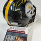 MVP Authentics Pittsburgh Steelers Cam Sutton Autographed Signed Speed Mini Helmet Jsa Coa 89.10 sports jersey framing , jersey framing