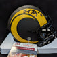 MVP Authentics Los Angeles Rams Grant Haley Autographed Eclipse Mini Helmet Jsa Coa 121.50 sports jersey framing , jersey framing